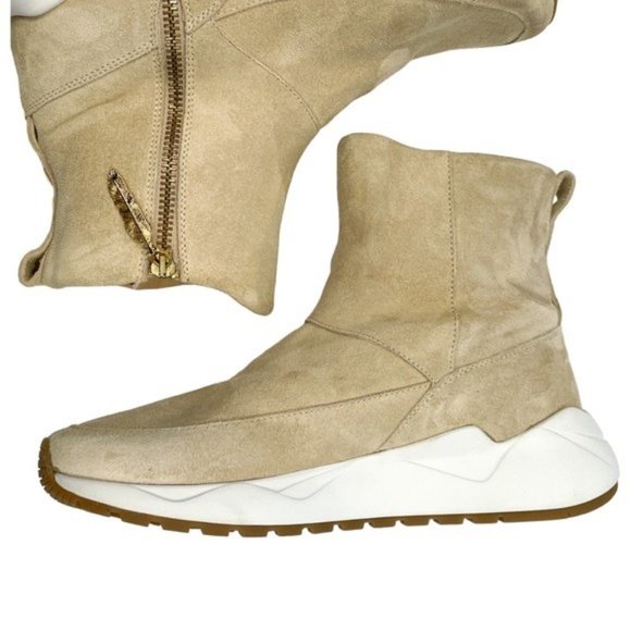 BUSCEMI Womens Run Boot Fur Angora Boots - Size 38 - Picture 7 of 11